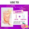 Kombucha Tee Pulver Stick Pfirsich Maracuja Geschmack 5g x 30 Beutel Koreanischer Stil Frucht Tee