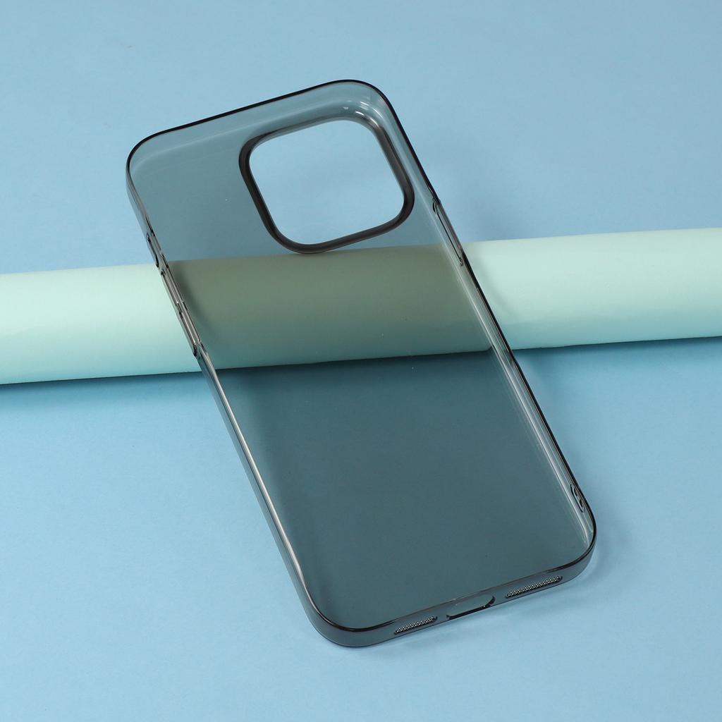 JAUCASE Etui na iPhone 14 Pro Max Odporne na upadki Twardy PC Przezroczysty tył Pokrowiec na telefon