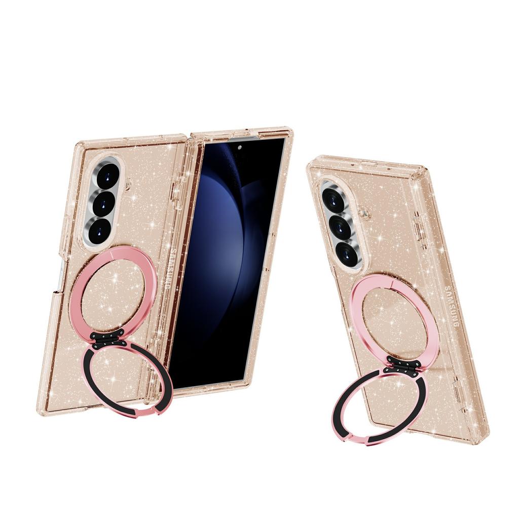 Suitable for the new Samsung Z Fold8 Ultra Magnetic Phone Case Terminator 360 Rotary Folding Stand Case