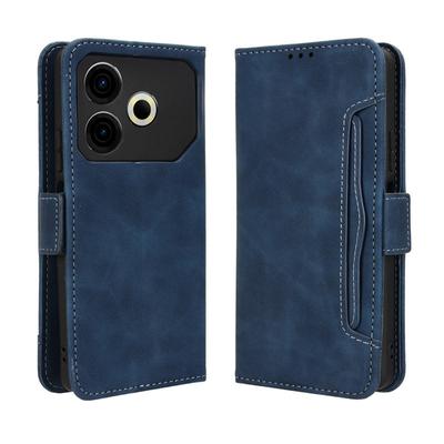 For Tecno Pova 6 Neo 4G Multifunction Wallet Card Slot Leather Case Casing For Tecno Pova 6 Pro 5 4 3 Soft Silicone Shockproof Protection Back Cover
