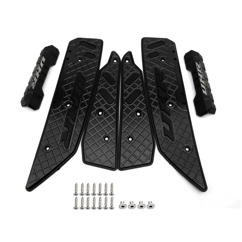 CNC Aluminum Foot Pegs for Haojue UHR150 - Anti-fall, Anti-slip Plate