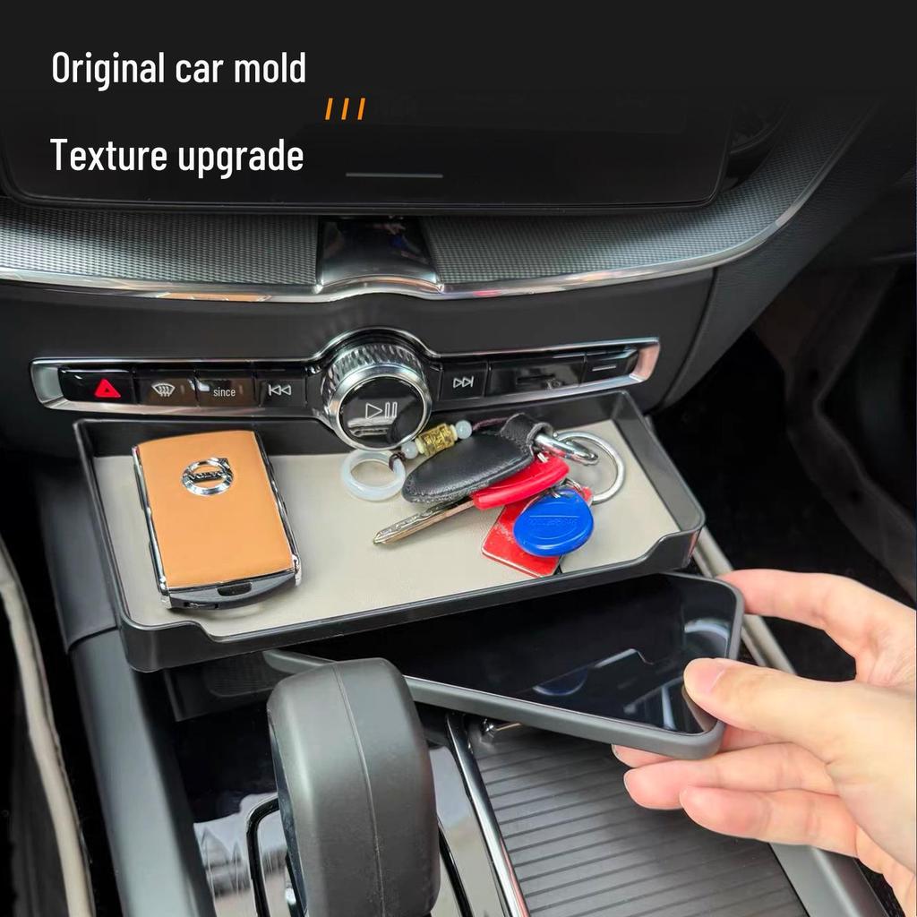 Accessorio Vano Portaoggetti Inferiore Schermo Console Centrale per Volvo XC60/S60/V60