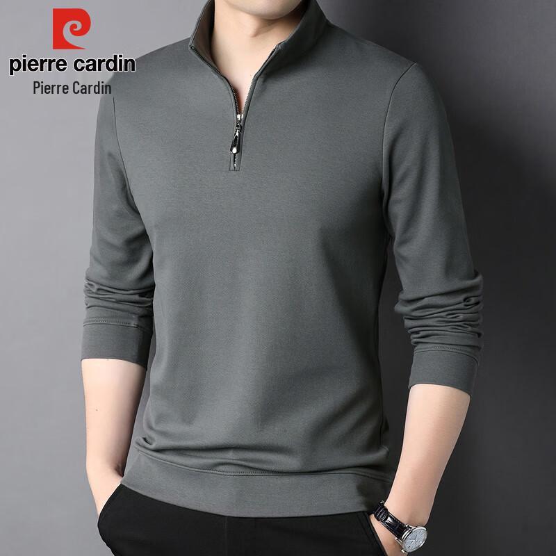 

Pierre Cardin Men s Stand-Collar Half-Zip Long-Sleeve Polo Sweatshirt 3XL
