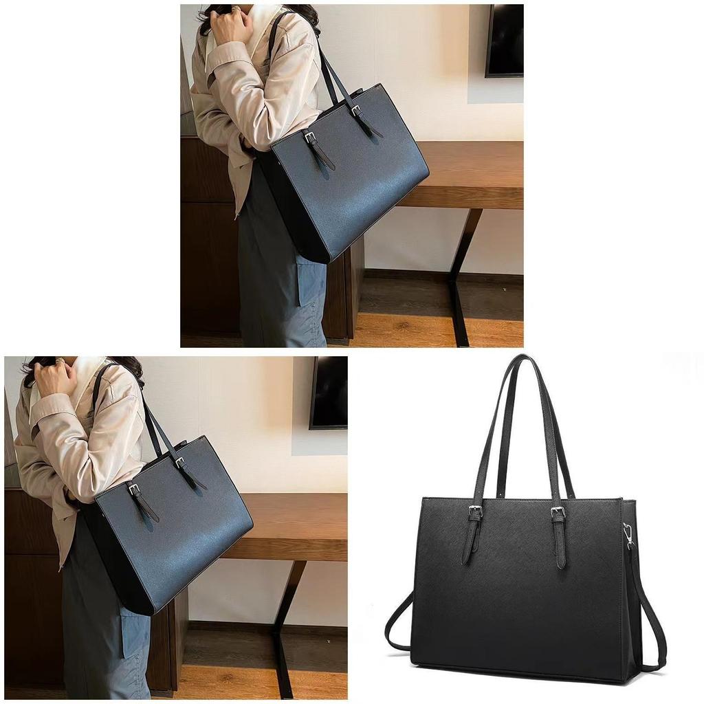 Tote Bag For Women With Pu Material And Chain Accents For Daily Use