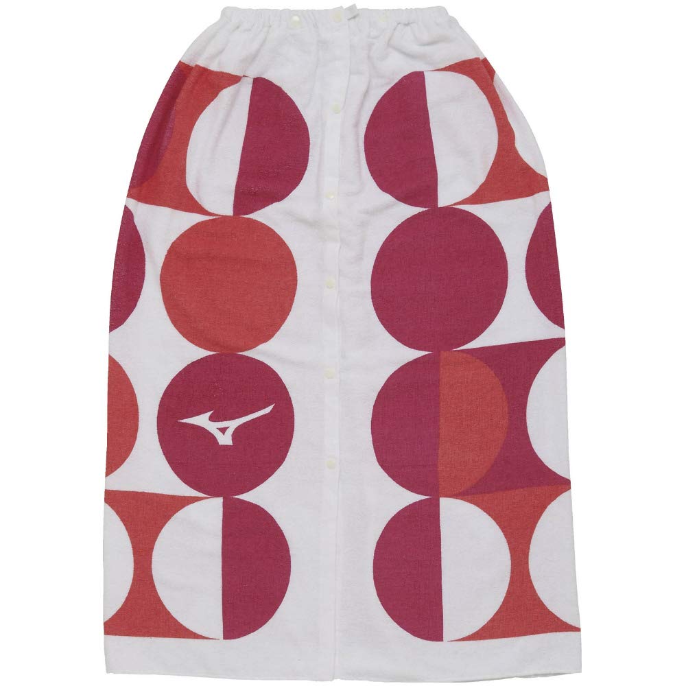 

MIZUNO Wrap Size N2JY9000 Towel, M, Pink,