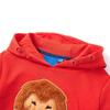 Red Hooded Sweatshirt for Children 92/104/116/128/140