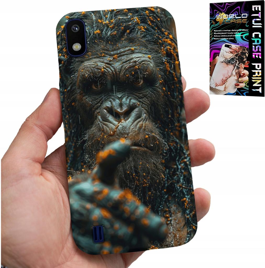 Etui Do Samsung A10 - Małpa, Małpka, Goryl, Zwierzęta + Szkło