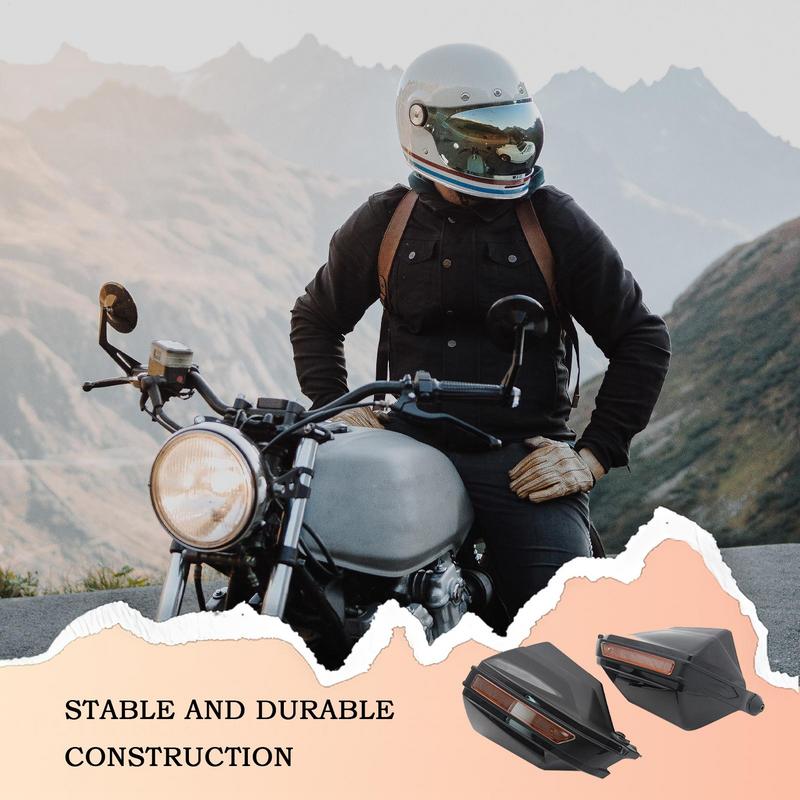 1pcs Motorcycle Wind Deflector Shield Handguards Hand Protectors Handlebar Protector Universal Vehicle Modification Accessories