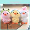Cute Yellow Duck Plush Keychain With Soft Pp Cotton Filling For Kids And Backpack Decor