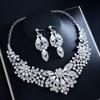 European & American Bridal Jewelry Set - Elegant High-End Fashion Necklace & Accessories