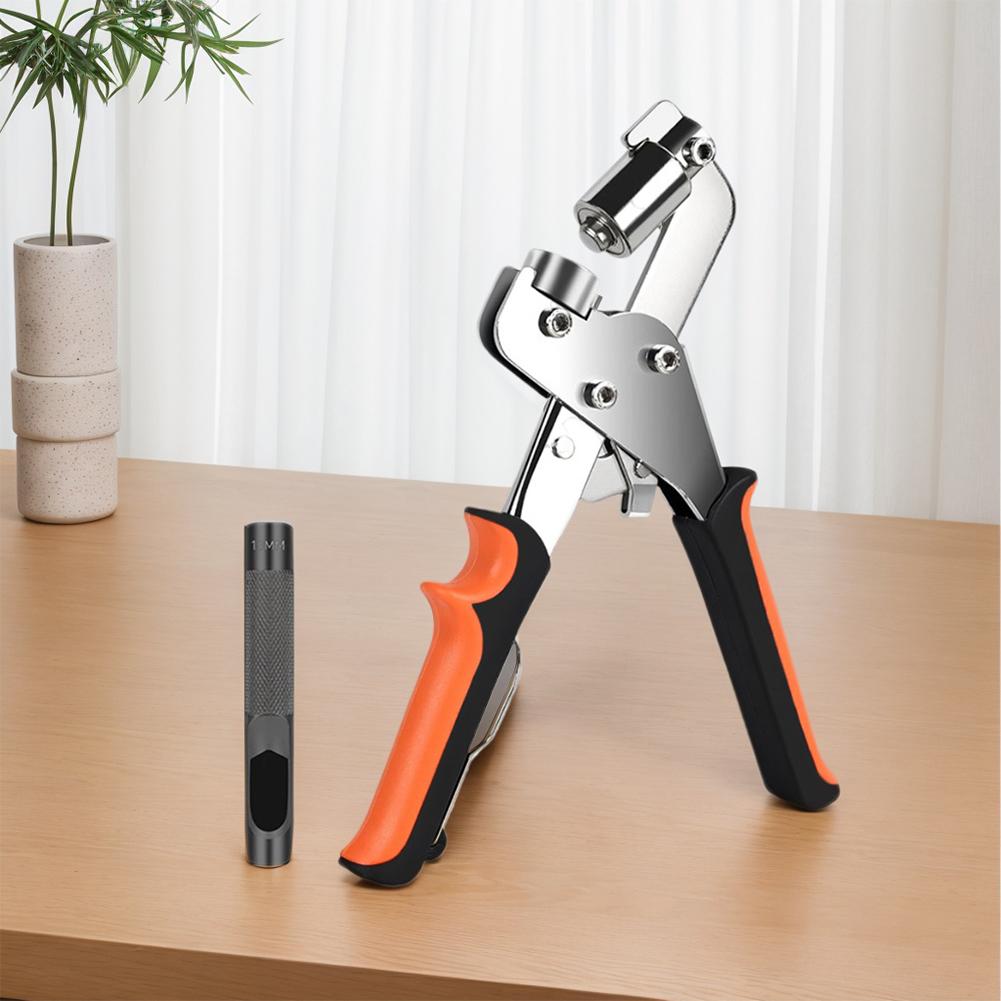 Szczypce do oczek 10,5 mm z oczkami Ręczna prasa Szczypce do oczek Ręczny dziurkacz Narzędzie do oczek do plandek tkanin