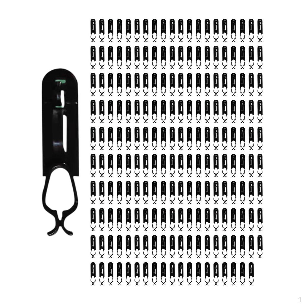 200 Christmas Light Hooks, Clips, Easy Installation, Hangers, for Wedding Ceremonies