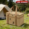Super Large Capacity Outdoor Foldable Storage Bag Waterproof Camping Tactical Bag for Picnic Kitchenware Tools