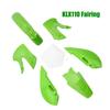 KLX110 Motorcycle Parts Dirt Bike Plastic Fairing Fender Kit and Number Plate  For KLX 110 KX65 DRZ110 RM65