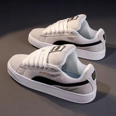 Spring and Summer New Board Shoes Women's Retro Casual Sports Shoes Platform Soles Student Ins Trendy Bread Shoes