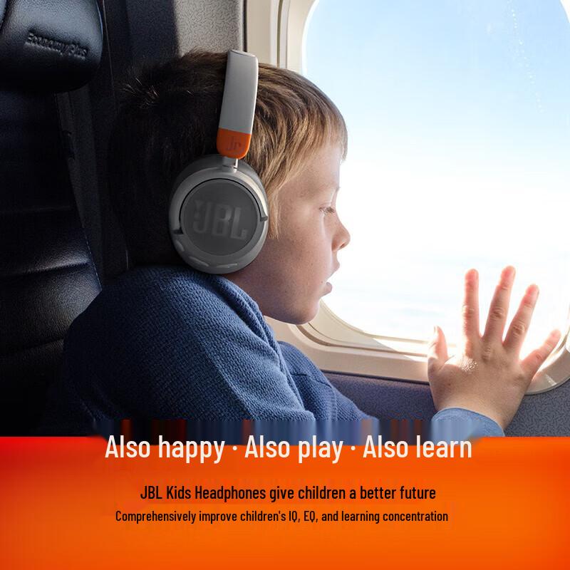 JBL JR460NC Kids Over-Ear Active Noise Cancelling Bluetooth Headphones