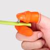 Silicone Thumb Knife Stainless Steel Thumb Knife Picker for Peel Pick Vegetables Pepper Beans