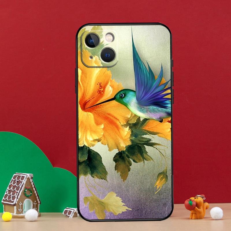 Hummingbird Case For iPhone 15 12 14 Pro Max 11 13 Mini Plus XR X XS Max Phone Back Cover