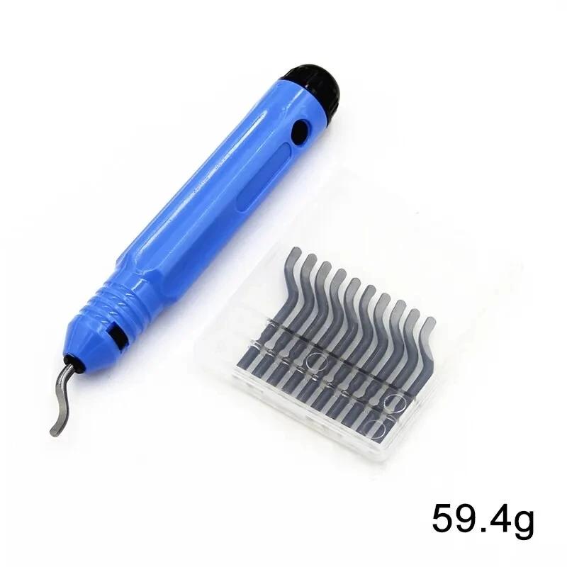 

Handle with Blade Deburring Scraper Hand Trimming Knife Chamfer Trimming Removal Aluminum Alloy Plastic Waste Edge Tool