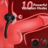 Mini Rose Couple's Cock Ring,Penis Vibrator Extender for Delayed Ejaculation and Erection,G-Spot Clitoral Stimulation, Couple's Adult Sex Toy