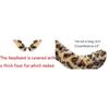 Set Orecchie e Coda Tigre Leopardo 2026 Costume Gioco di Ruolo di Halloween Adulti Bambini Animale Selvatico Aspetto Feroce a Tema Festivo