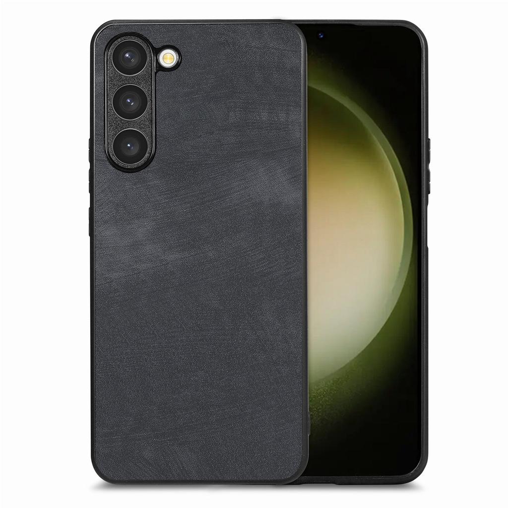 For Samsung Galaxy S22+ 5G Case Shockproof Slim Retro Leather Phone Back Cover