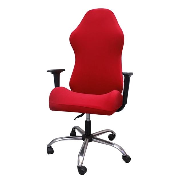 Potah na herní židli Kancelářský elastický Spandex Potah na počítačový stůl Napínací Potah na herní židli Závodní Ochranný potah na herní křeslo