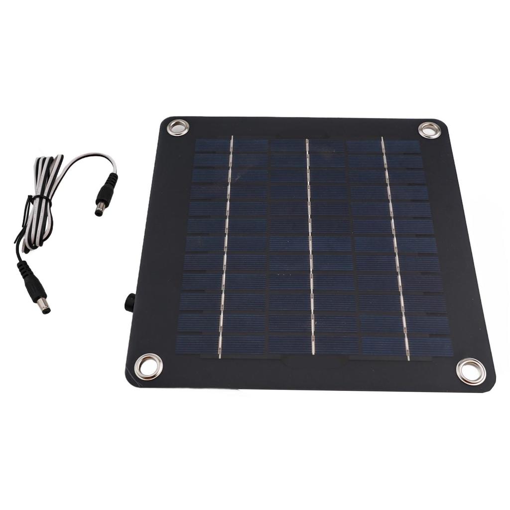 12V 30W Solar Panel Powered Fan Solar Energy Exhaust Fan For Dog Chicken Coop RV Solar Ventilation Fan Window Photovoltaic Panel