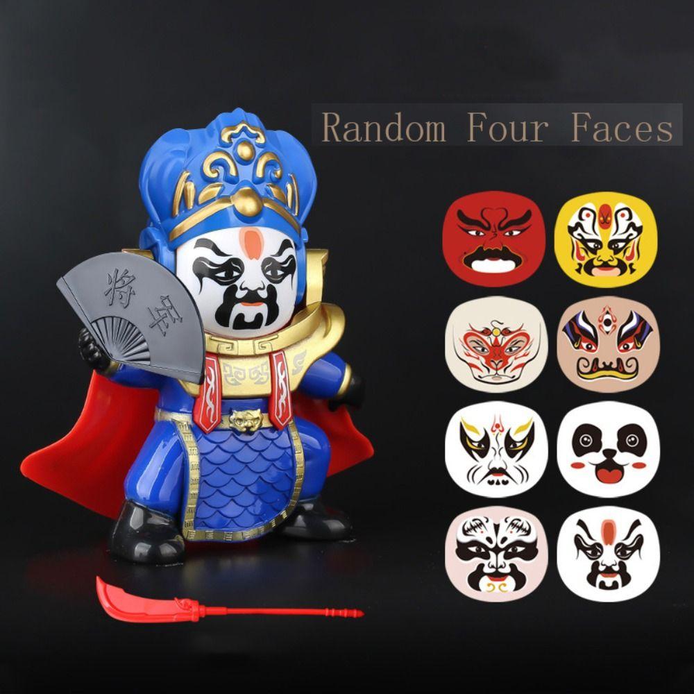 

Игрушка для смены лица, игрушка для смены лица, макияж лица в стиле оперы панды, игрушка, подарки на день рождения для друзей blue-fan style