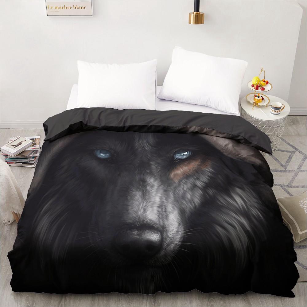 Comforter Boho Wolf - Wildlife Animal Theme