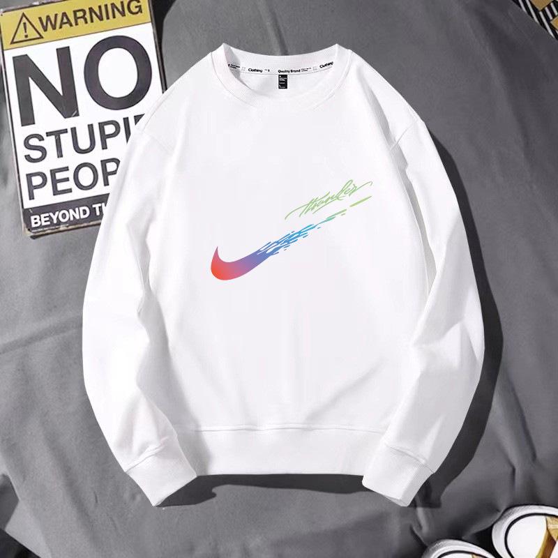 Men's 2023 Trendy Sports Hoodie, Loose Fit, Plus Size, Round Neck, Printed Autumn/Winter Internet Celebrity Style.