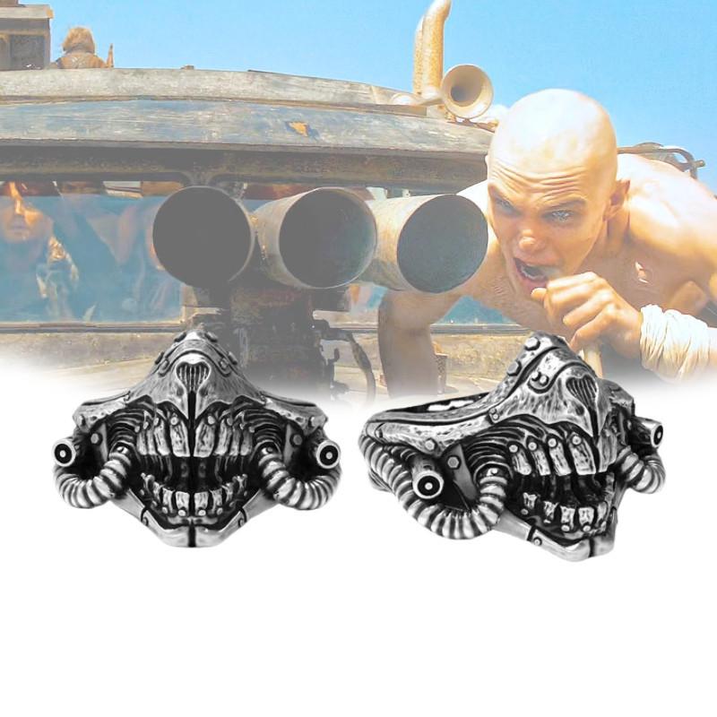 Unique Mad Max Inspired Alloy Ring Customizable Unisex Fashion Jewelry