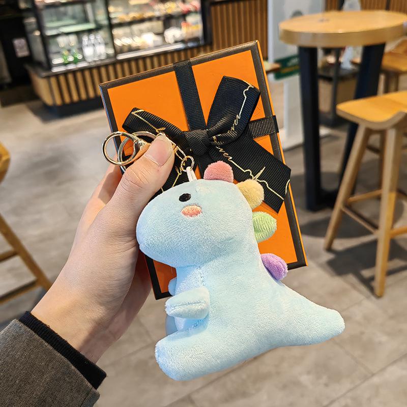 Pluszowy Brelok Mały Dinozaur - Urocza Zawieszka na Torby i Plecaki