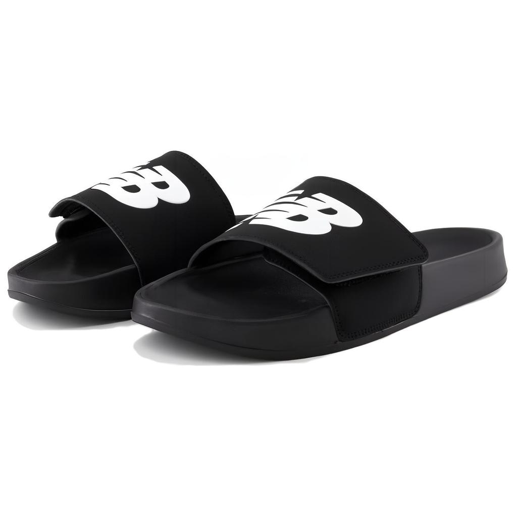 New Balance 200v3 Adjustable Slide Black White Unisex Sneakers SUA200H3