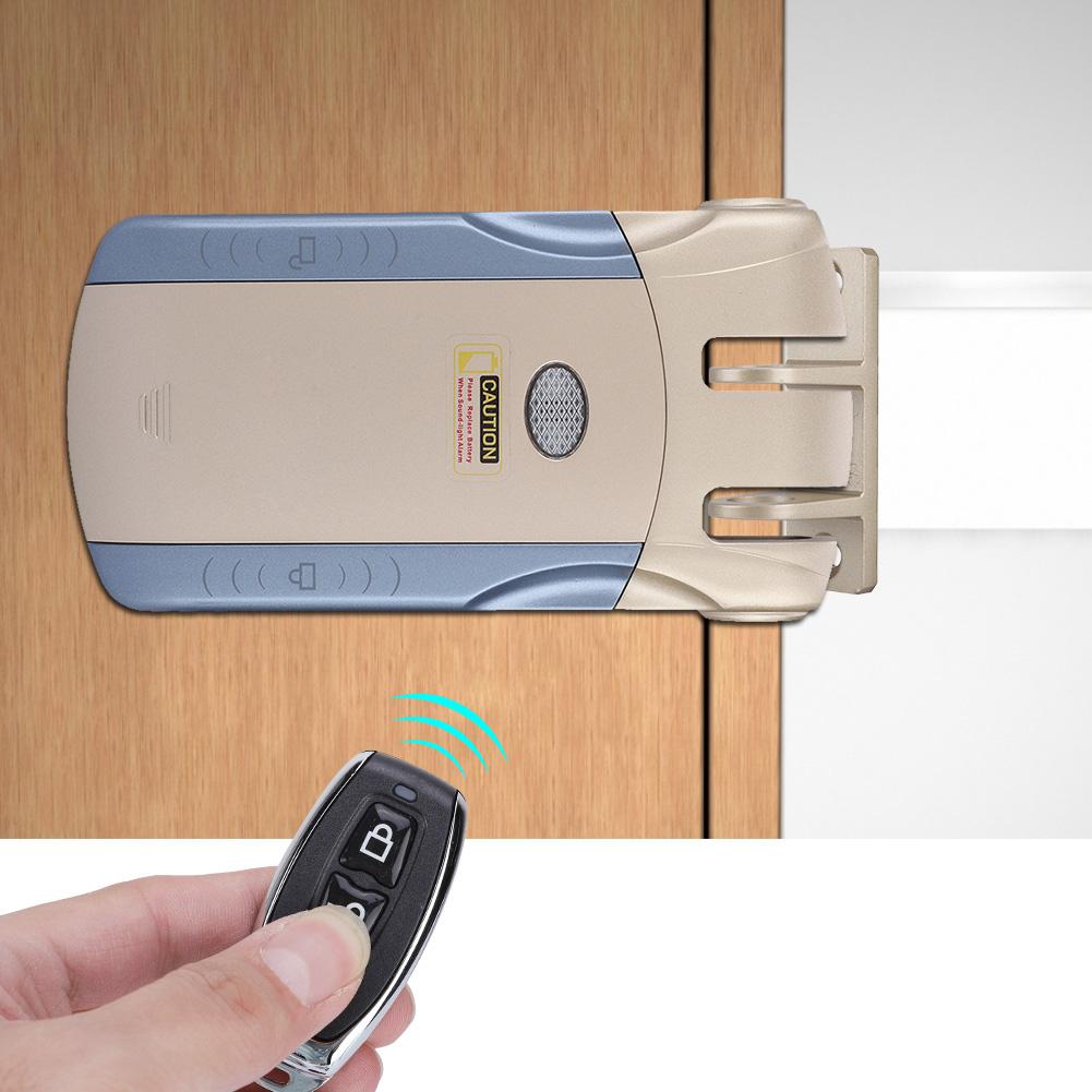 WAFU Drahtlose Unsichtbare Keyless Elektronische Schloss Fernbedienung Touch Gesperrt & Entsperren (Typ A)