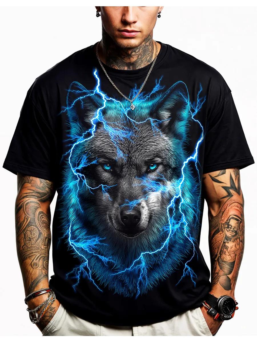 T-shirt with glowing jason y2k print S