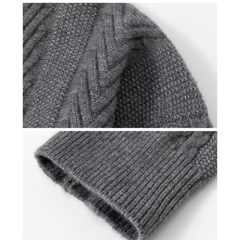 Pullovers Long Sleeves Sweaters Unisex Pure Colour Jumper Autumn Winter Tide Diamond Lattice Twisted Flower Loose Couples Bottoming Knit Sweater