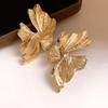 European and American Silver Needle Irregular Geometric Pattern Earrings Light Luxury High-end Stud Earrings Niche Fashion Exquisite Earrings