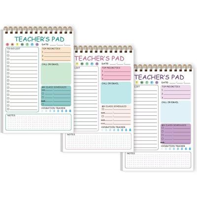 A5 Teacher's Daily Planner: Flip-Top To-Do & Schedule Notebook