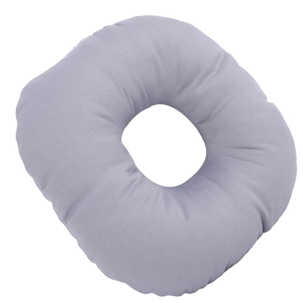 Ear Side Sleeping Pillow Cotton Linen Pillowcas Reduce Ear Friction Soft Large Opening Donut Ear Pil