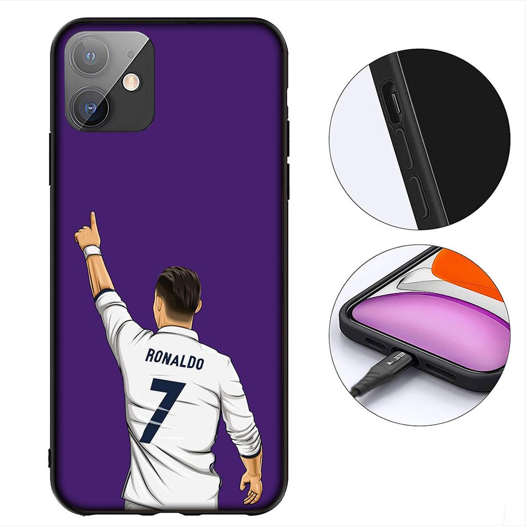 Portugal Soccer No7 Football Star No 7 Casing Cover for Apple iPhone 16 17 Air 14 15 Pro Max Plus 16+ 16E 14+ ProMax Phone Case