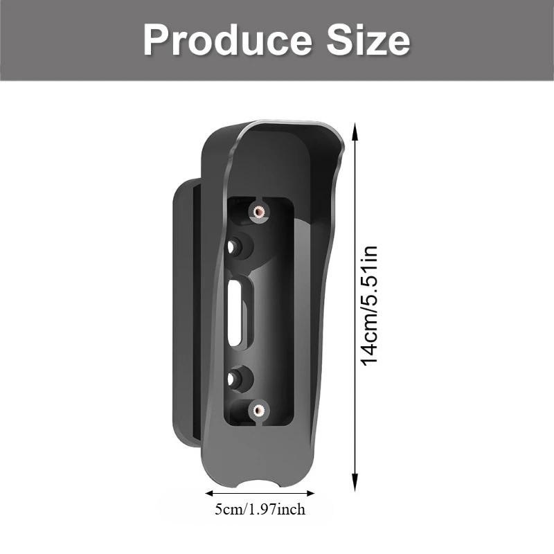D0Ua Universal Doorbell Holder With Adjustable Viewing No Drill Adjustable Doorbell Stand Doorbell Support For Home