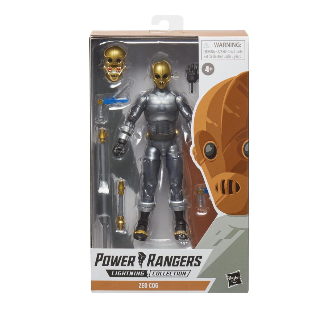 Power Rangers Lightning Collection Zeocog 6-inch Premium Collectible Action Figure Toy with Accessories