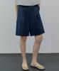 GNGB Relaxed Wide Bermuda Pants_Navy
