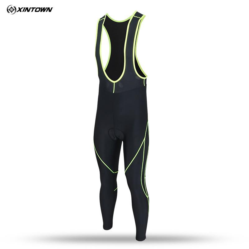 Men Women Cycling Pants Breathable Quick Dry Bike Riding Long Shorts With Reflective Strip