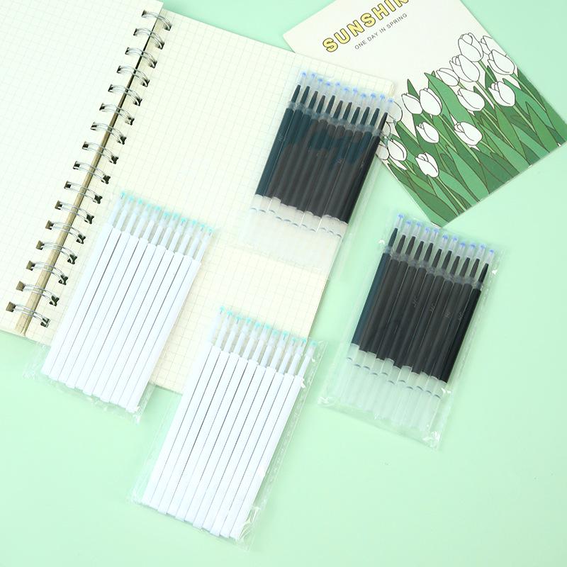 Rezerve Stilou Neutru Negru 0,5 mm În Stoc pentru Utilizare la Birou și de către Studenți