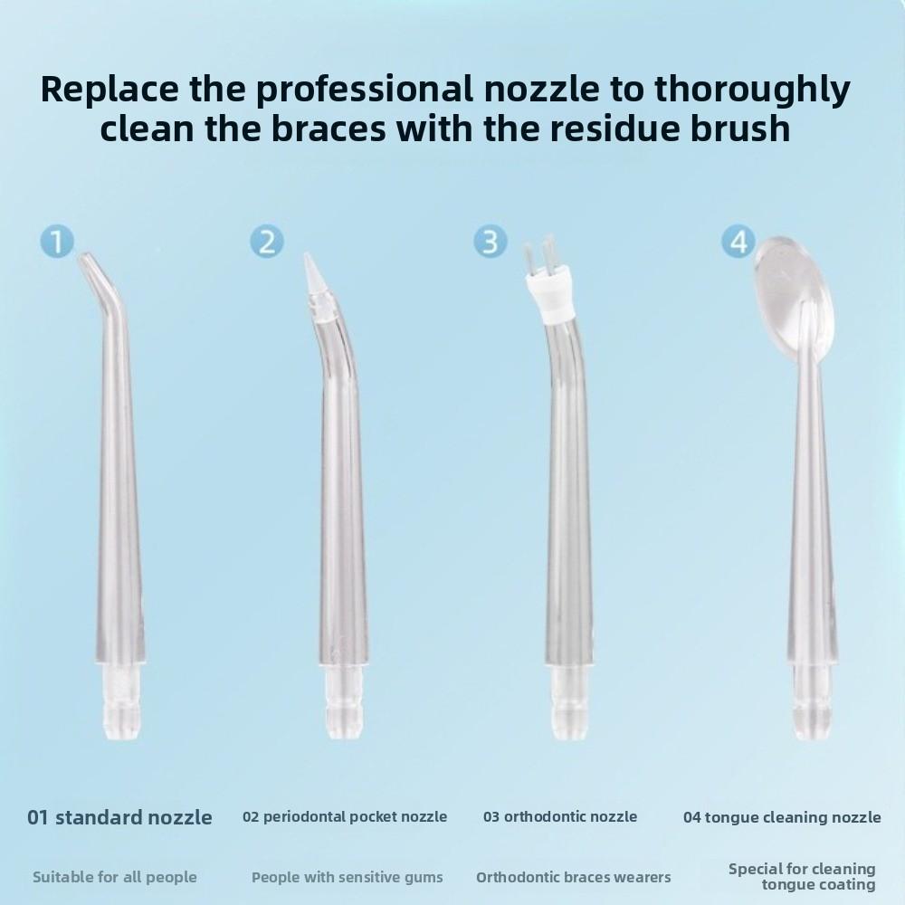 Smart Dental Cleaner Portable Tooth Scaler Oral Hygiene Electric Tooth Flusher  Braces Care