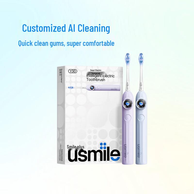 

usmile Y30 Smart Sonic Electric Toothbrush Dual Pack CN plug (adapter included)