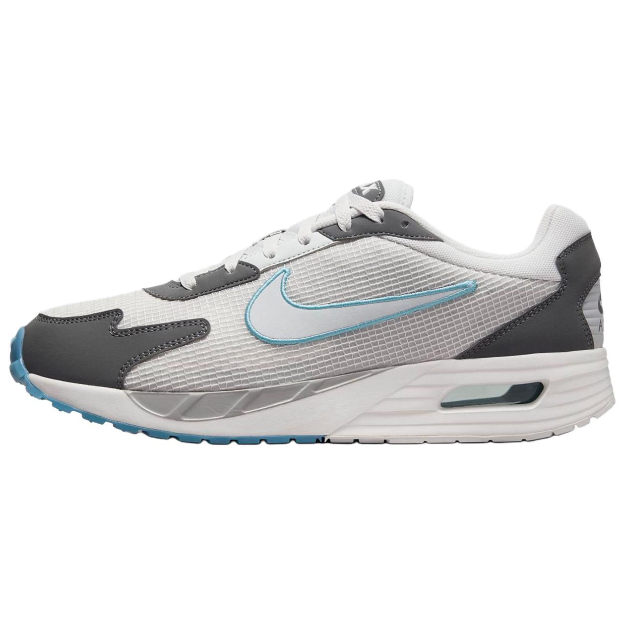 

Новые дышащие кроссовки для бега Nike Air Max Solo Мужские Белые Серые Синие FN6918-001 44