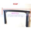 Car Window Upper Rubber Strip Sealing For Peugeot 2008 Door Glass Lifter Guide Groove Mud Trough